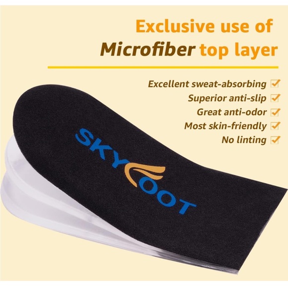 Adjustable Orthopedic Heel Lift Inserts for Heel Pain and Leg Length Discrepancy - Picture 6 of 6